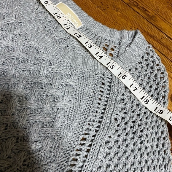 𝅺micheal Kor Sweater Open Knit Size Large b… - Picture 9 of 11